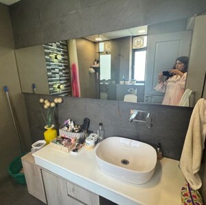 Attached Bathroom in 3 BHK Apartment at Unitech Uniworld Gardens, Sector 47 – for Rent