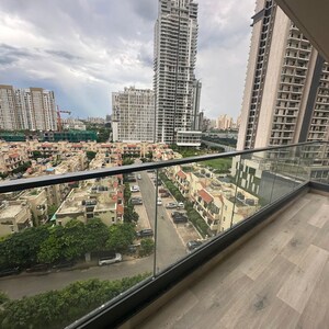 Balcony in 2 BHK Apartment at M3M Heights, Sector 65 – for Rent