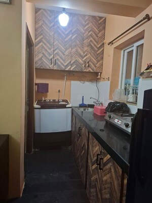 Kitchen in 1 BHK Apartment at Arpora – for Rent