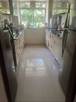 Kitchen in 3 BHK Apartment at Sham Sharan, Koregaon Park – for Sale