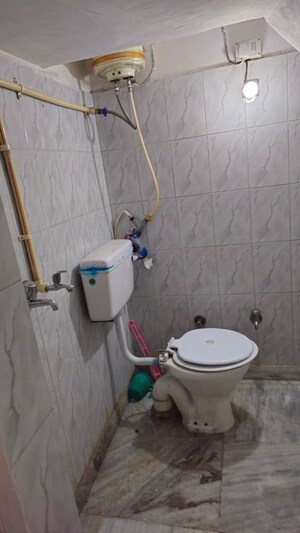 Bathroom in 1 RK Independent House at Manimajra – for Rent