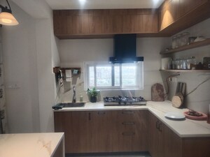 Kitchen in 3 BHK Apartment at Hallmark Sunnyside, Manchirevula – for Sale