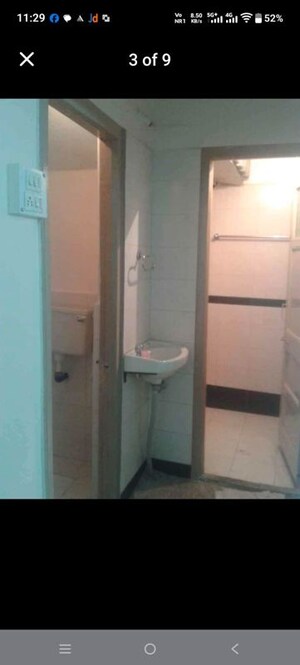 Bathroom in 1 BHK Apartment at Shukrawar Peth – for Rent