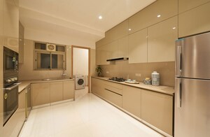 Kitchen in 3 BHK Apartment at Hiranandani Estate, Ghodbunder Road – for Rent