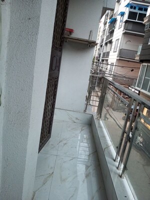 Balcony in 2 BHK Builder Floor at Chattarpur – for Rent