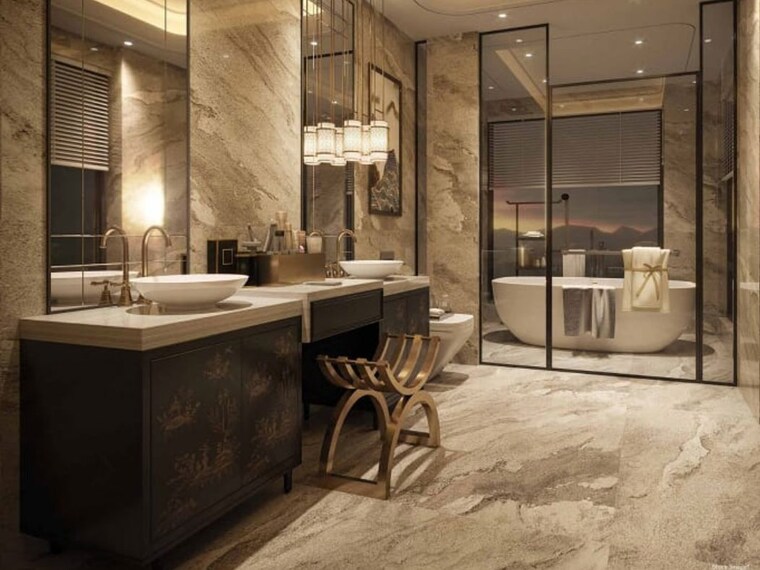 Bathroom, pristine-amore 5 Bedroom 2000 Sq.Ft. Apartment In Kalyani Nagar Pune 10752654