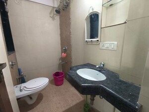 Bathroom in 2 BHK Apartment at Tilak Nagar Building, Tilak Nagar – for Rent