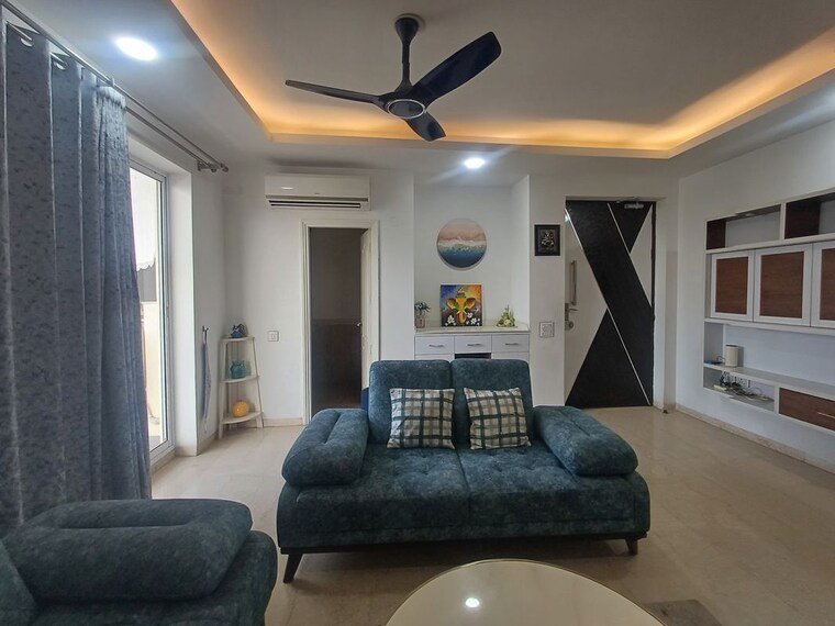 Living Room, eros-rosewood-villas 3.5 Bedroom 3560 Sq.Ft. Apartment In Sector 50 Gurgaon 10752728