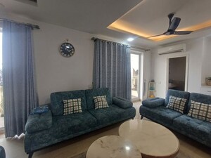 Living Room in 3.5 BHK Apartment at Eros Rosewood Villas, Sector 50 – for Rent