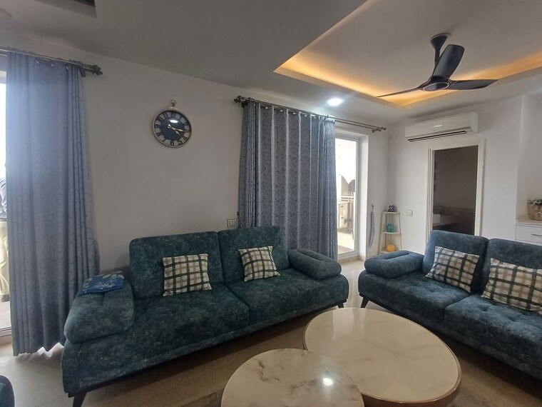 Living Room, eros-rosewood-villas 3.5 Bedroom 3560 Sq.Ft. Apartment In Sector 50 Gurgaon 10752728