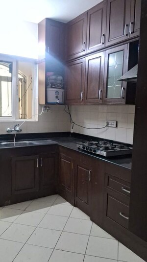 Kitchen in 3 BHK Builder Floor at Cooke Town – for Rent