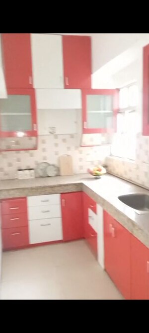 Kitchen in 3 BHK Apartment at SCC Sapphire, Raj Nagar Extension – for Sale