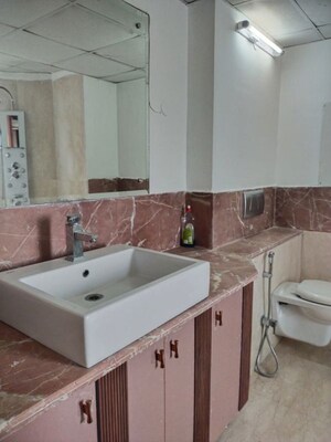 Bathroom in 5 BHK Villa at Unitech The Villas, Sector 33 – for Rent