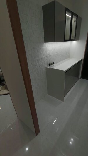 Kitchen in 1 BHK Apartment at Stans Vantage, Amboli – for Sale