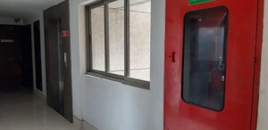 Building Lobby in 1 BHK Apartment at Lodha Splendora, Ghodbunder Road – for Rent