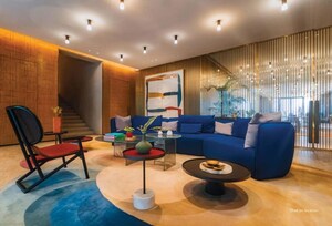 Living Room in 4 BHK Apartment at Parel – for Sale