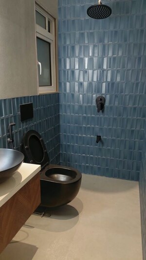 Bathroom in 1 BHK Apartment at Stans Vantage, Amboli – for Sale