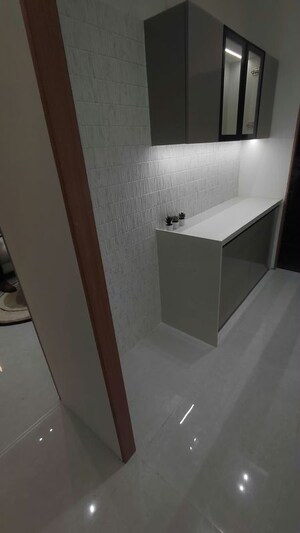 Kitchen in 1 BHK Apartment at Stans Vantage, Amboli – for Sale