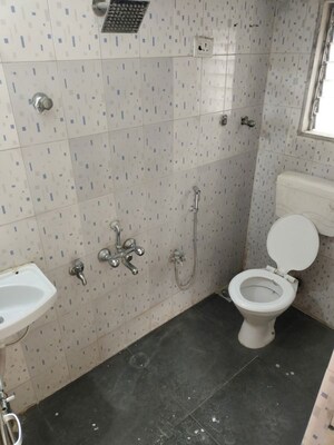 Bathroom in 2 BHK Apartment at Brahamand Phase 6 Chs Ltd, Brahmand – for Rent