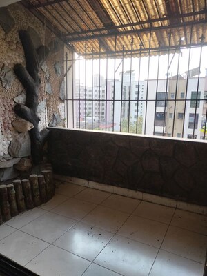 Balcony in 2 BHK Apartment at Brahamand Phase 6 Chs Ltd, Brahmand – for Rent