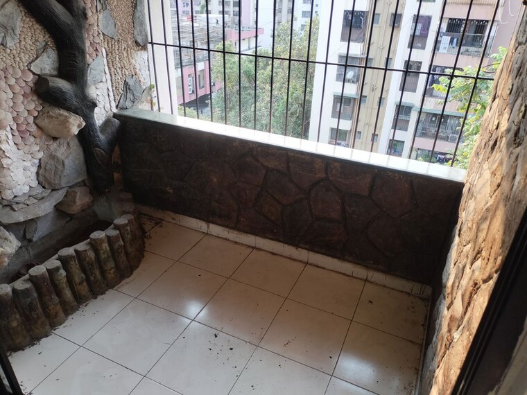 Balcony, brahamand-phase-6-chs-ltd 2 Bedroom 600 Sq.Ft. Apartment In Brahmand Thane 10752819
