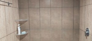 Bathroom in 2 BHK Apartment at Prestige Lakeside Habitat, Varthur – for Rent