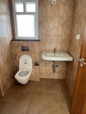 Bathroom in 2 BHK Apartment at Prestige Lakeside Habitat, Varthur – for Rent