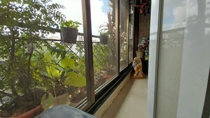 Balcony in 3 BHK Apartment at Rashmi Pride A and B, Mira Road – for Sale