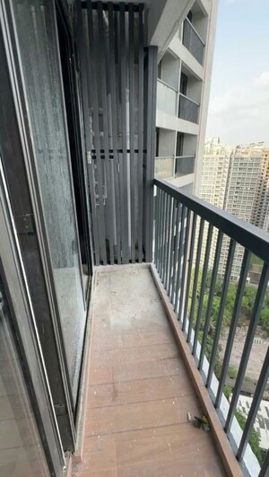 Balcony in 2 BHK Apartment at Damji Shamji Mahavir Spring Tulip Phase 1, Pokhran Road No Two – for Sale