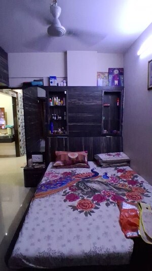 Bedroom in 1 BHK Apartment at Sangam Residency Apartment, Sector 8 Airoli – for Sale