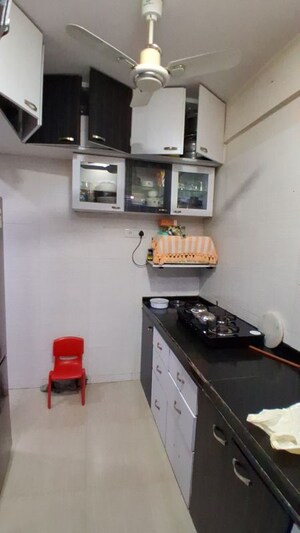 Kitchen in 1 BHK Apartment at Sangam Residency Apartment, Sector 8 Airoli – for Sale