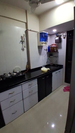 Kitchen in 1 BHK Apartment at Sangam Residency Apartment, Sector 8 Airoli – for Sale