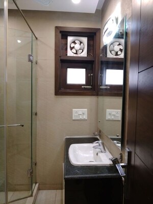 Bathroom in 3 BHK Builder Floor at Greater Kailash – for Rent