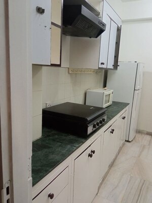 Kitchen in 3 BHK Apartment at Civil Lines – for Rent