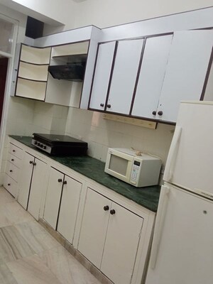 Kitchen in 3 BHK Apartment at Civil Lines – for Rent