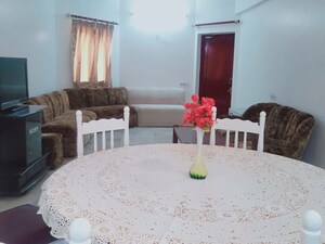 Dining area in 3 BHK Apartment at Civil Lines – for Rent