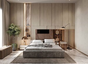 Bedroom in 4 BHK Apartment at Excellency CHS, Andheri West – for Rent