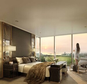 Living Room in 4 BHK Apartment at Excellency CHS, Andheri West – for Rent