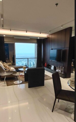 Living Room in 3 BHK Apartment at RNA NG Eclat, Andheri West – for Rent