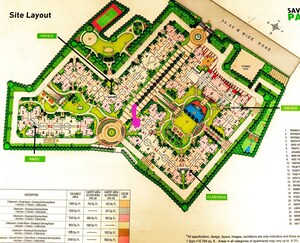Master Plan in 2 BHK Apartment at Saviour Park Phase III, Mohan Nagar – for Rent