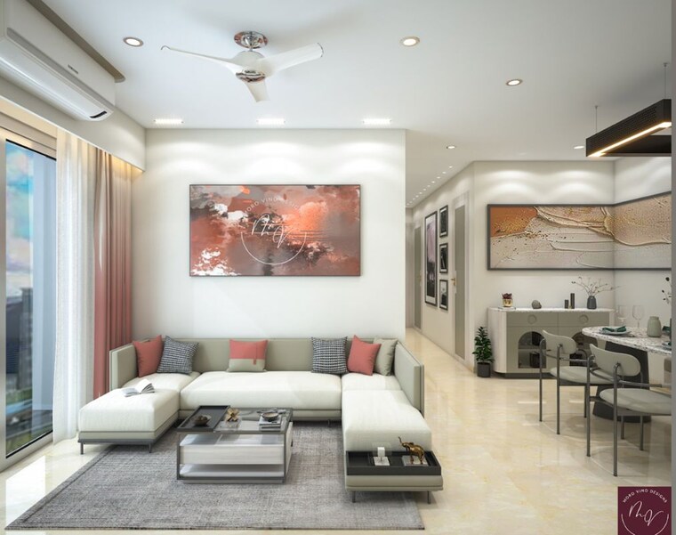 Living Room, platinum-life 2 Bedroom 665 Sq.Ft. Apartment In Andheri West Mumbai 10752976