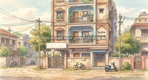  Apartment – Exterior View View at Kadodara - for Sale