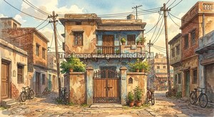  Independent House – Exterior View View at Barahdwari - for Sale