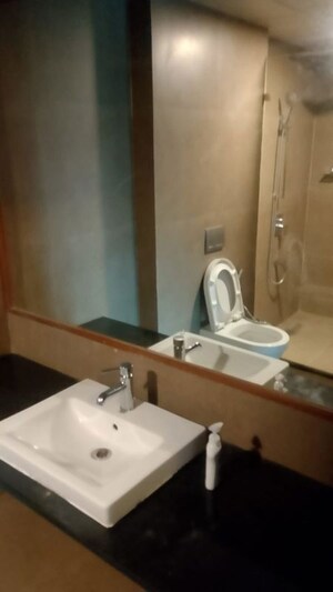Bathroom in 4 BHK Apartment at Brigade Cosmopolis, Whitefield – for Rent