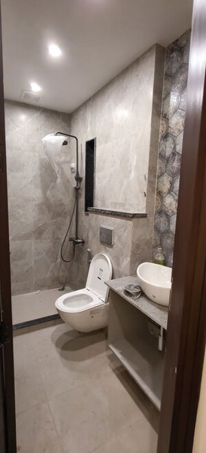 Bathroom in 3 BHK Builder Floor at East Of Kailash – for Sale