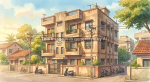 Apartment – Exterior View View at Nandivali Panchanand - for Sale
