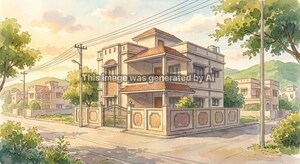  Independent House – Exterior View View at Deladva Gam - for Sale
