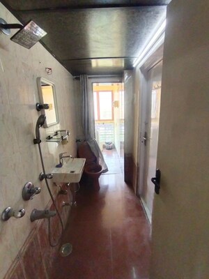 Bathroom in 2 BHK Apartment at Lokhandwala Complex – for Rent