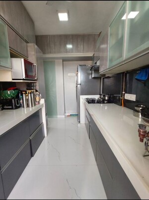 Kitchen in 2 BHK Apartment at Lodha Fiorenza, Goregaon East – for Rent