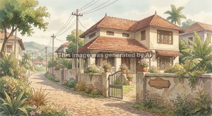  Villa – Exterior View View at Ambawadi - for Sale
